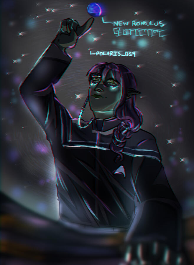 Semi-realistic + hand drawn background