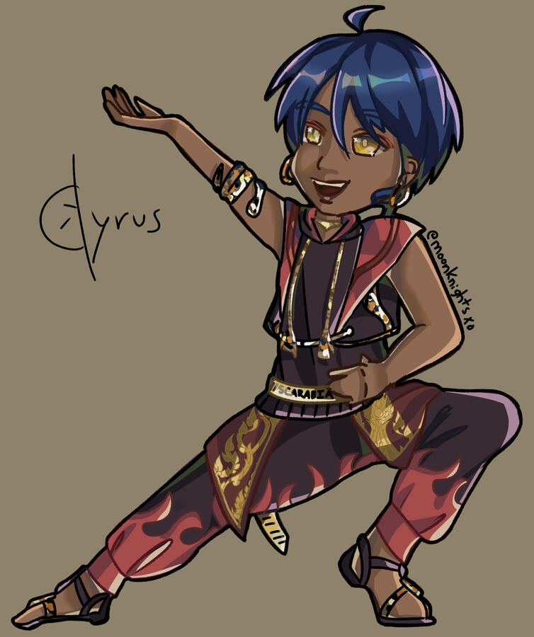 Chibi, full body + free background